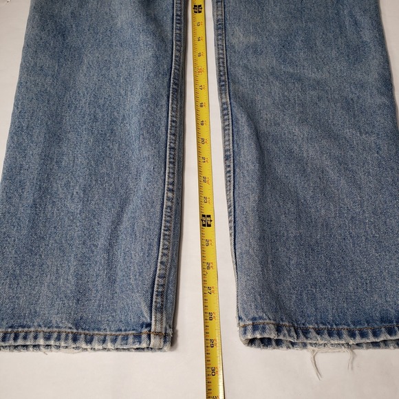 VINTAGE Polo Ralph Lauren Jeans 31 x 30 Worn In Light Wash **Read Description - Picture 10 of 12